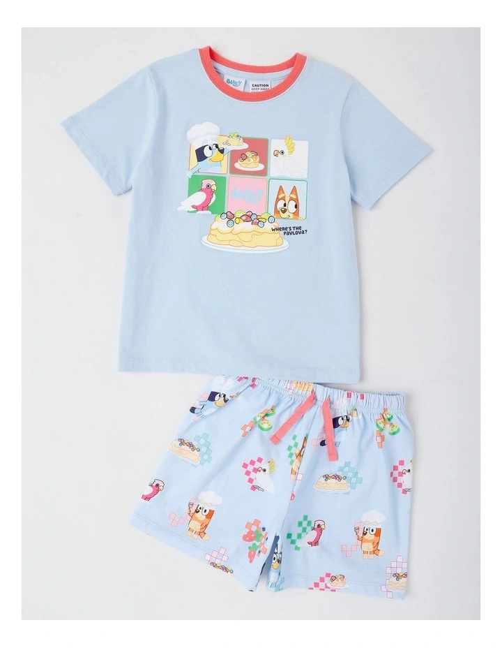 Bluey Pavlova Pyjamas With A Pillowcase Assorted image 2