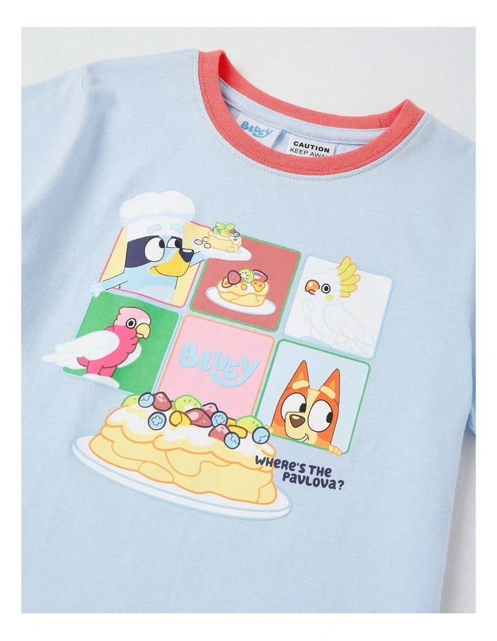 Bluey Pavlova Pyjamas With A Pillowcase Assorted image 3