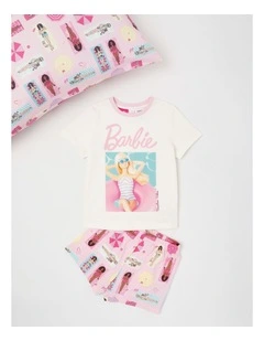 Barbie Beach Pyjamas With A Pillowcase in Cream