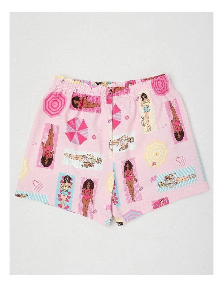 Barbie Beach Pyjamas With A Pillowcase in Cream image 4