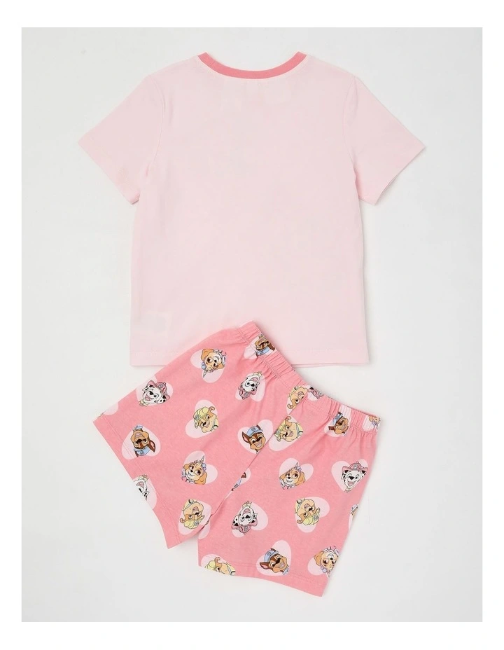 Paw Patrol Rainbow Pyjamas With A Pillowcase in Pearl image 3