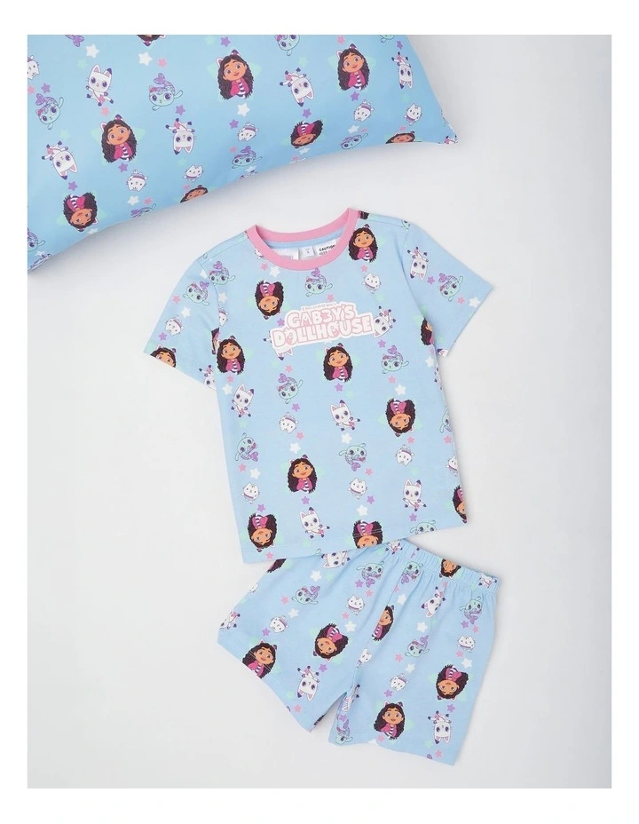 Gabby's Dollhouse Star Pyjamas With A Pillowcase in Bluestone image 1