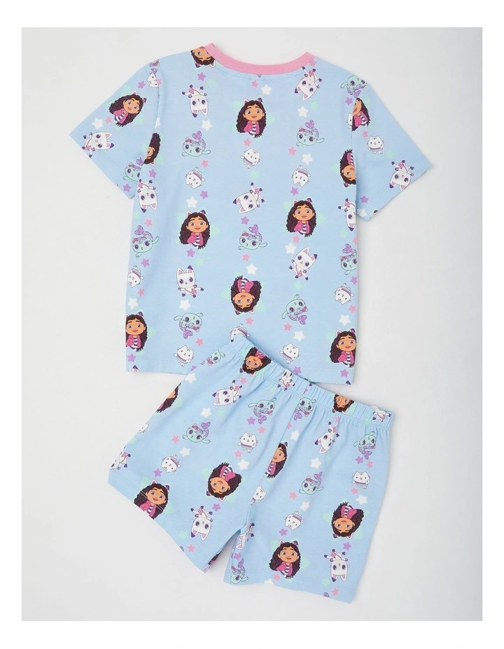 Gabby's Dollhouse Star Pyjamas With A Pillowcase in Bluestone image 3