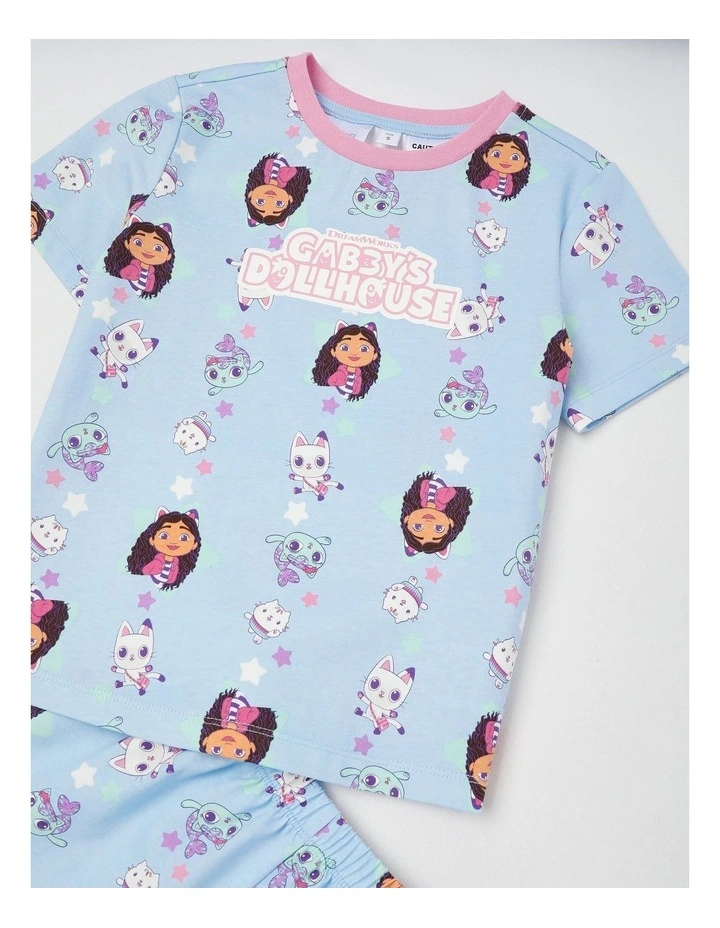 Gabby's Dollhouse Star Pyjamas With A Pillowcase in Bluestone image 4
