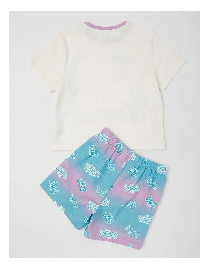 K-Pop Demon Hunters Photographic Pyjamas With A Pillowcase in Cream image 3