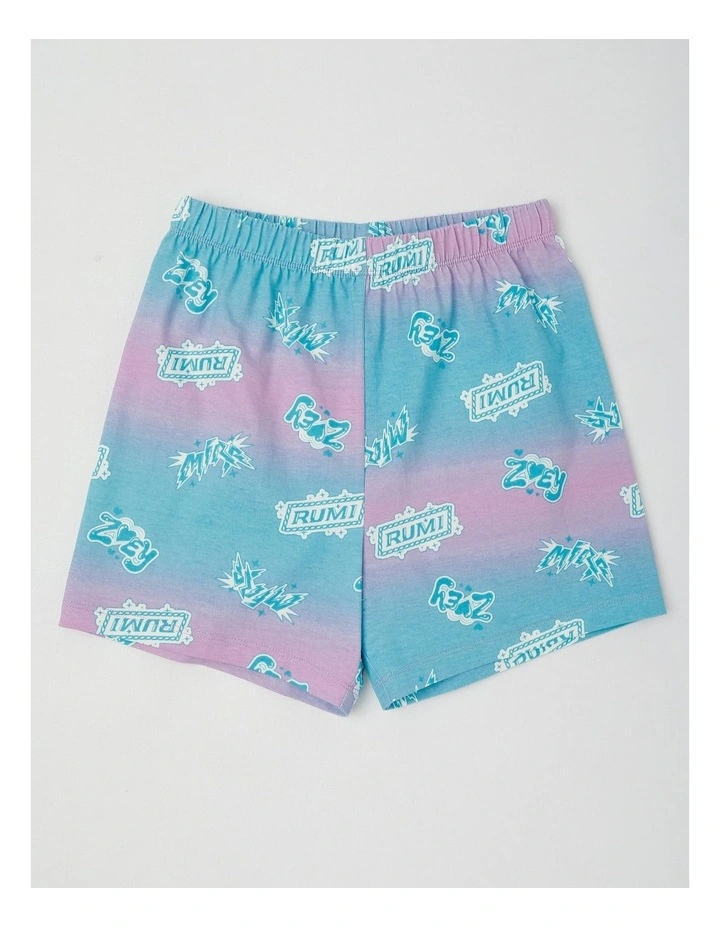 K-Pop Demon Hunters Photographic Pyjamas With A Pillowcase in Cream image 4