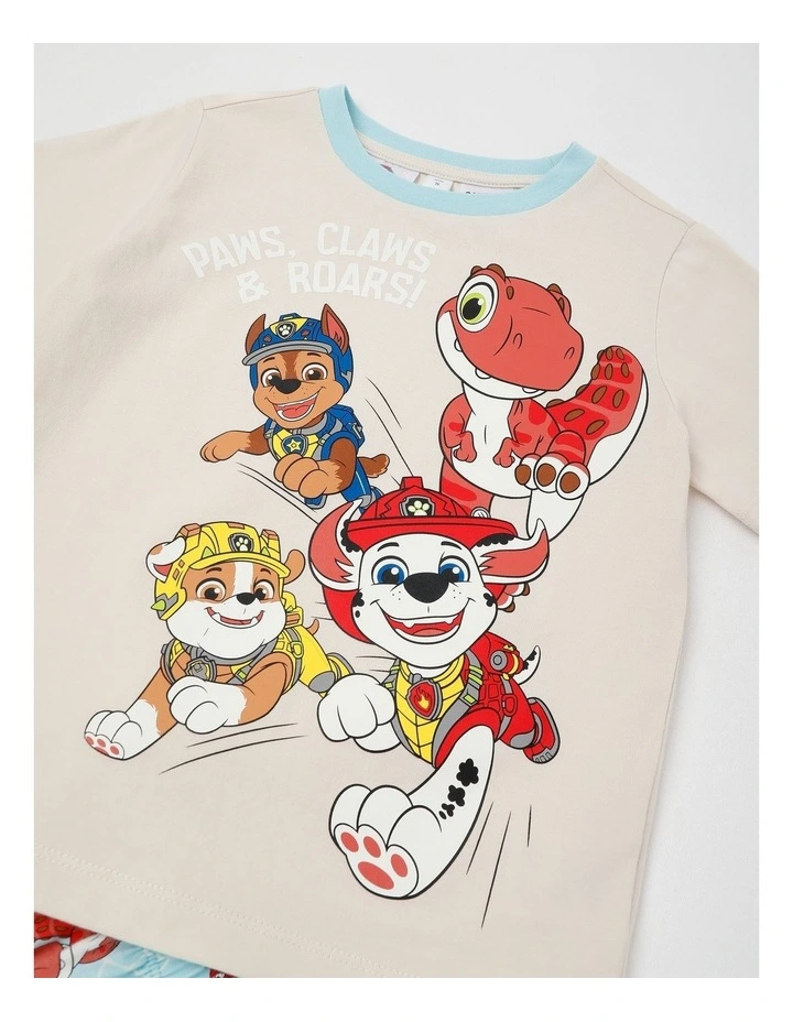 Paw Patrol Dino Pyjamas With A Pillowcase in Aqua image 2