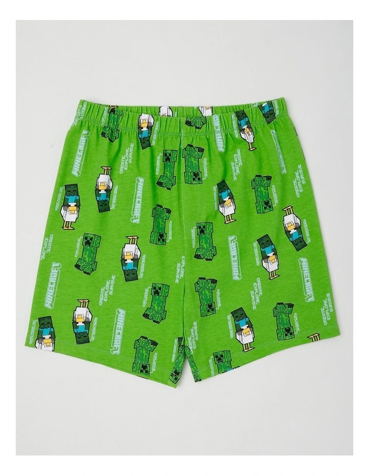 Minecraft Chicken Pyjamas With A Pillowcase in Aqua image 4