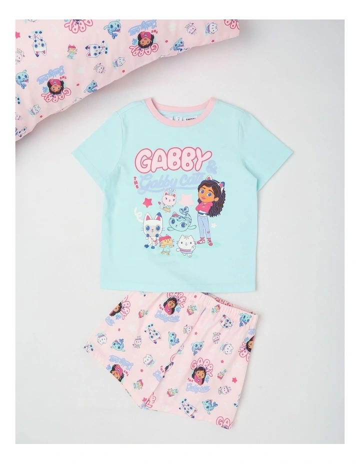 Gabby's Dollhouse Cats Pyjamas With A Pillowcase in Purple image 1