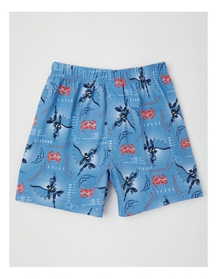 Batman City Pyjamas With A Pillowcase in Baby Blue image 6