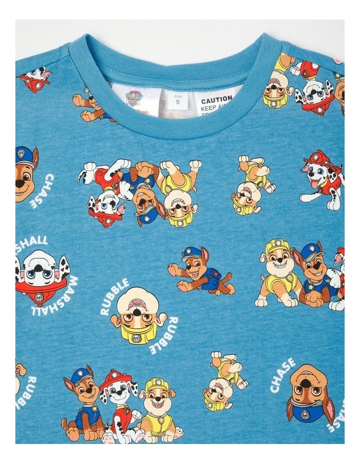 Paw Patrol Friends Pyjamas With A Pillowcase in Blues image 3