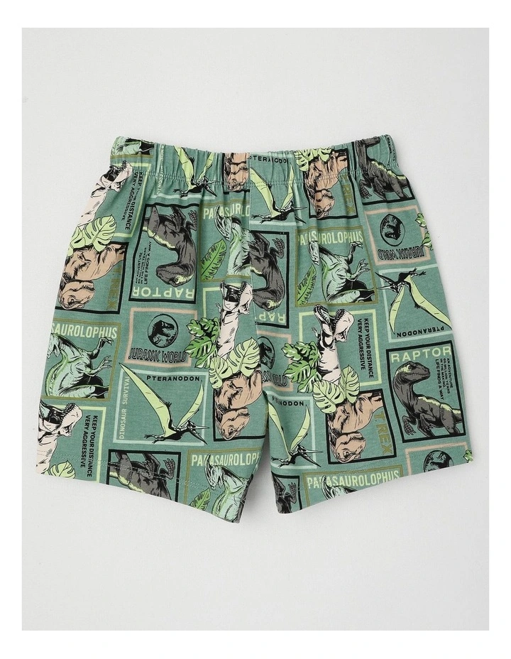 Jurassic World T-Rex Pyjamas With A Pillowcase in Light Khaki image 6