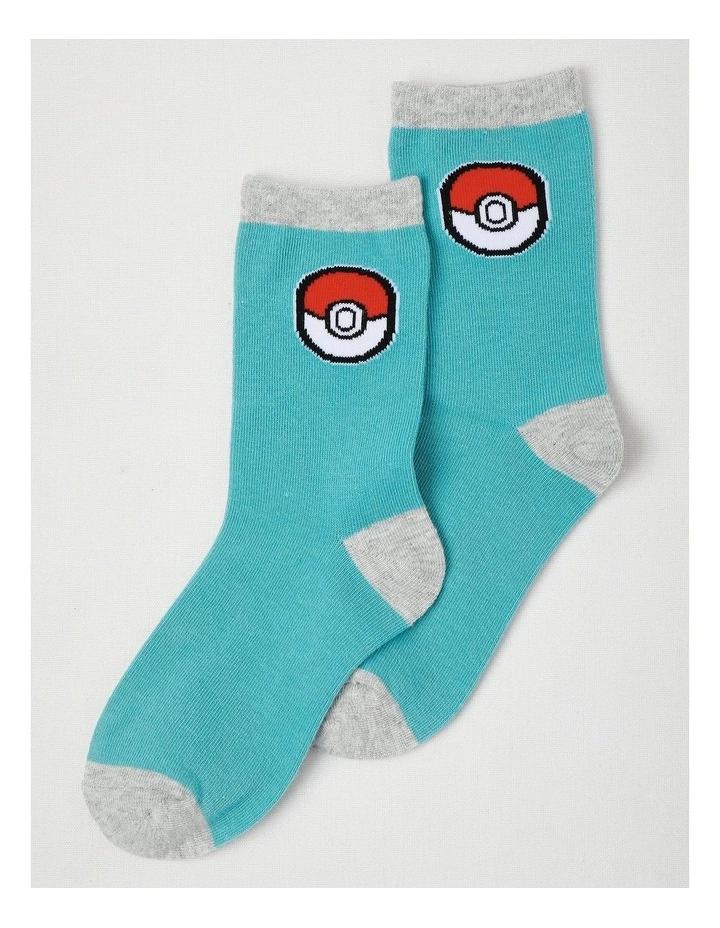 Pokemon Dream Team Pyjamas Grey Marle With A Pair Of Socks image 5