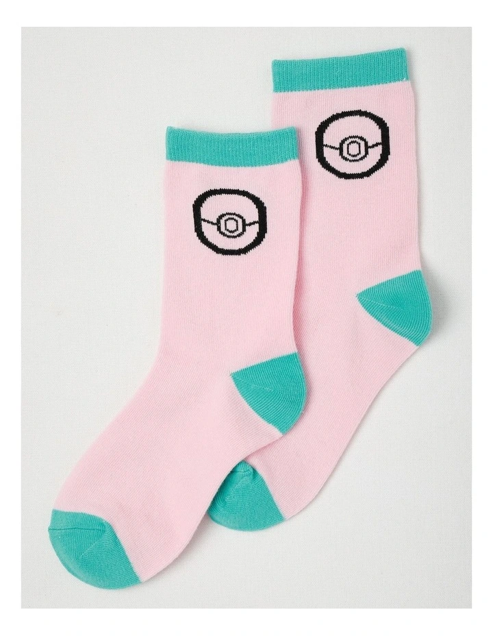 Pokemon Jigglypuff Pyjamas Light Pink With A Pair Of Socks image 5
