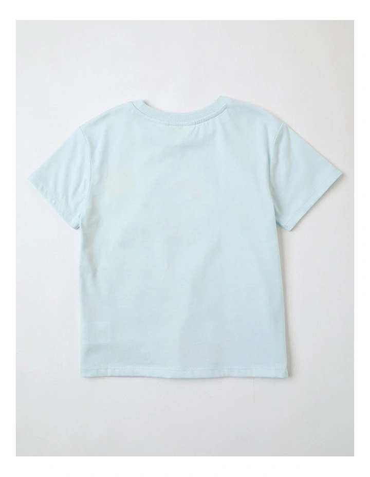 Dino Holiday Adventure T-Shirt in Mint image 3