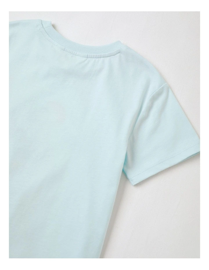 Dino Holiday Adventure T-Shirt in Mint image 4
