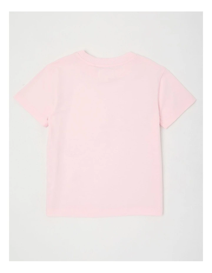 Reindeer Sleigh T-Shirt in Blush image 3