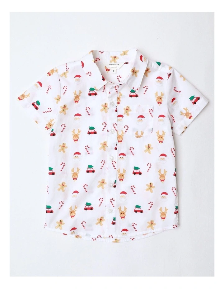Season's Greetings Icon Shirt White image 1