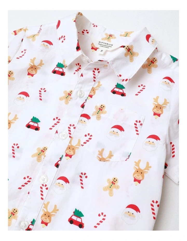 Season's Greetings Icon Shirt White image 2