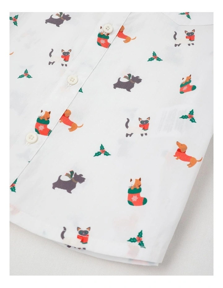 Myer Giftorium Xmas Icon Shirt in White image 4