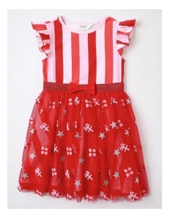 Christmas Bauble Dream Dress in Red