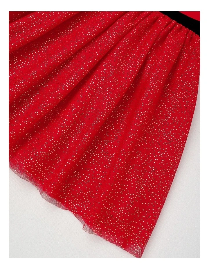 Mrs. Claus Tutu Dress in Red image 4