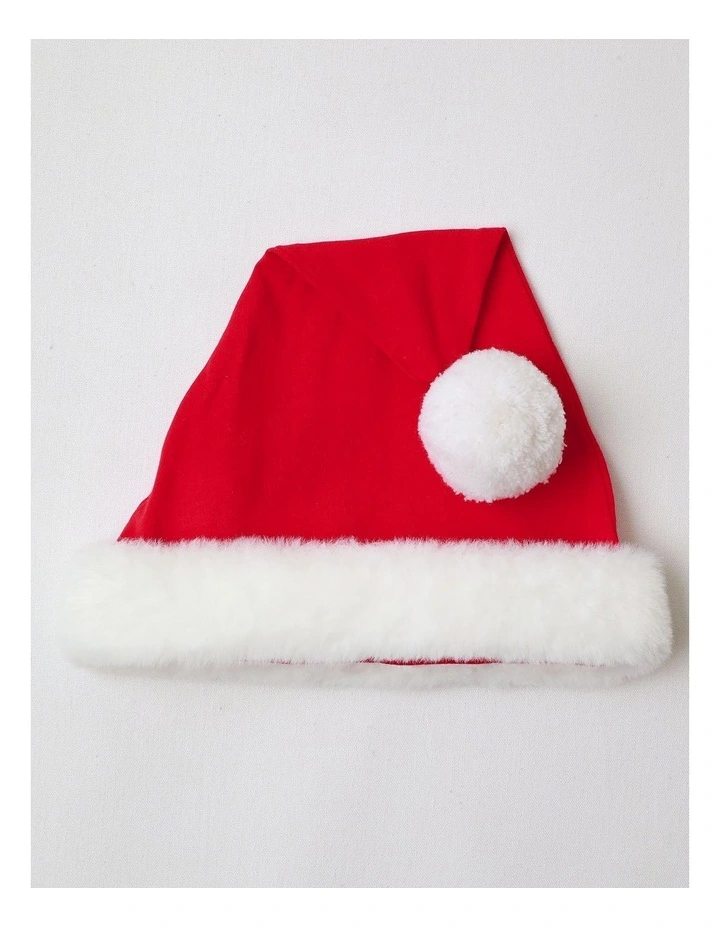 Little Santa Baby Romper Set in Red image 4
