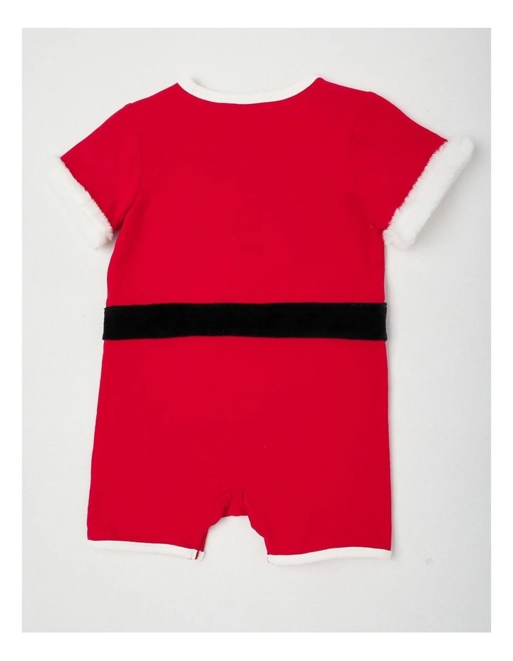 Myer Giftorium Santa Romper in Red image 3