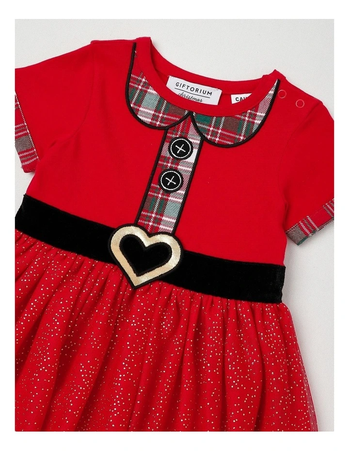 Mrs Claus Bodysuit in Red image 2