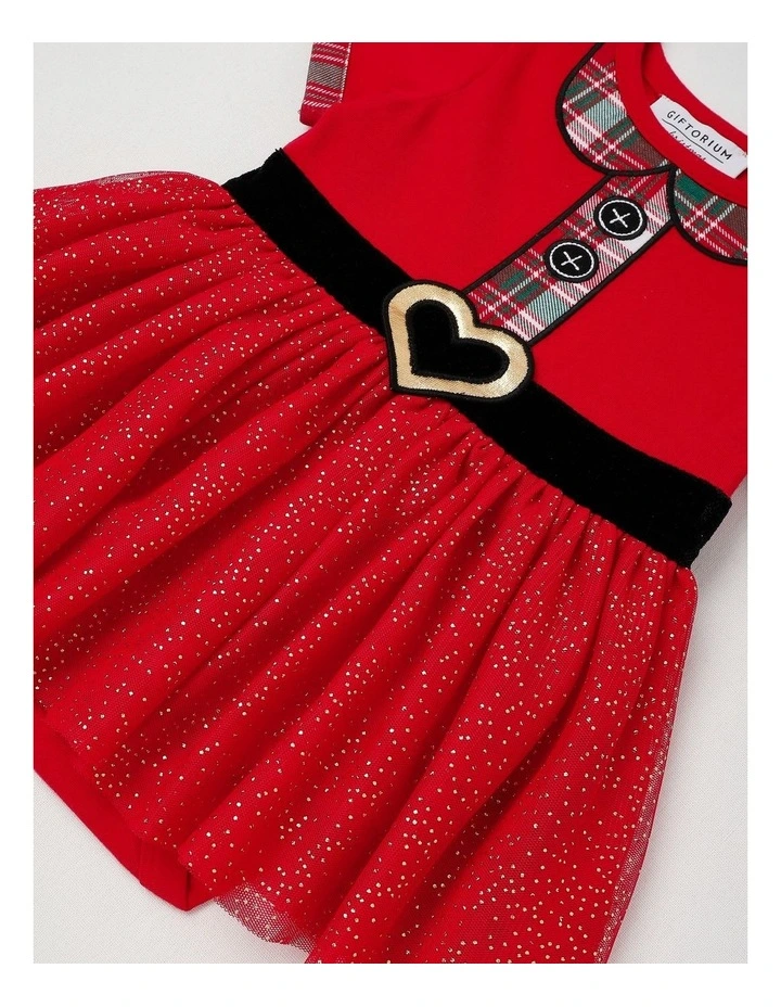 Mrs Claus Bodysuit in Red image 4