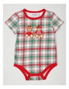 Myer Giftorium Charity Bear Bodysuit in White
