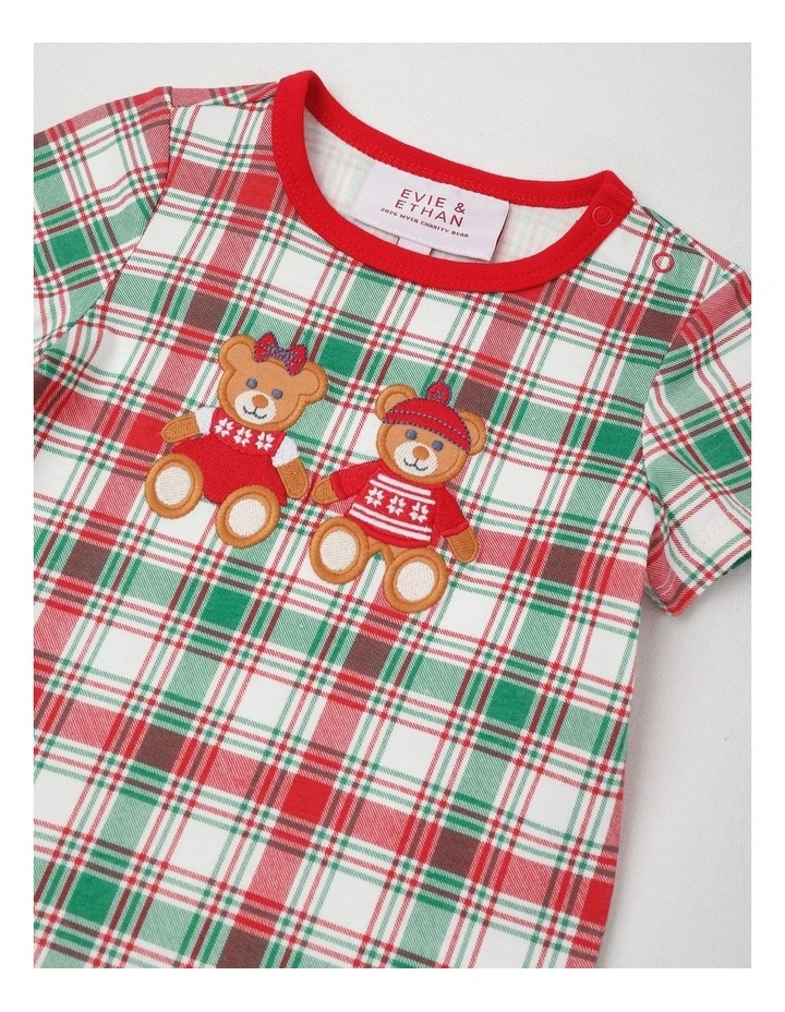 Myer Giftorium Charity Bear Bodysuit in White image 2