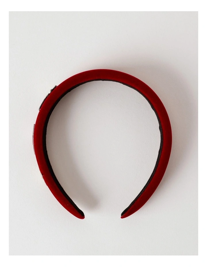 Christmas Character Headband in Red image 2