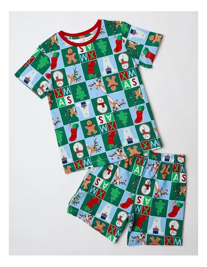 PJ Club Wrapping Paper Pyjama in Multi image 1