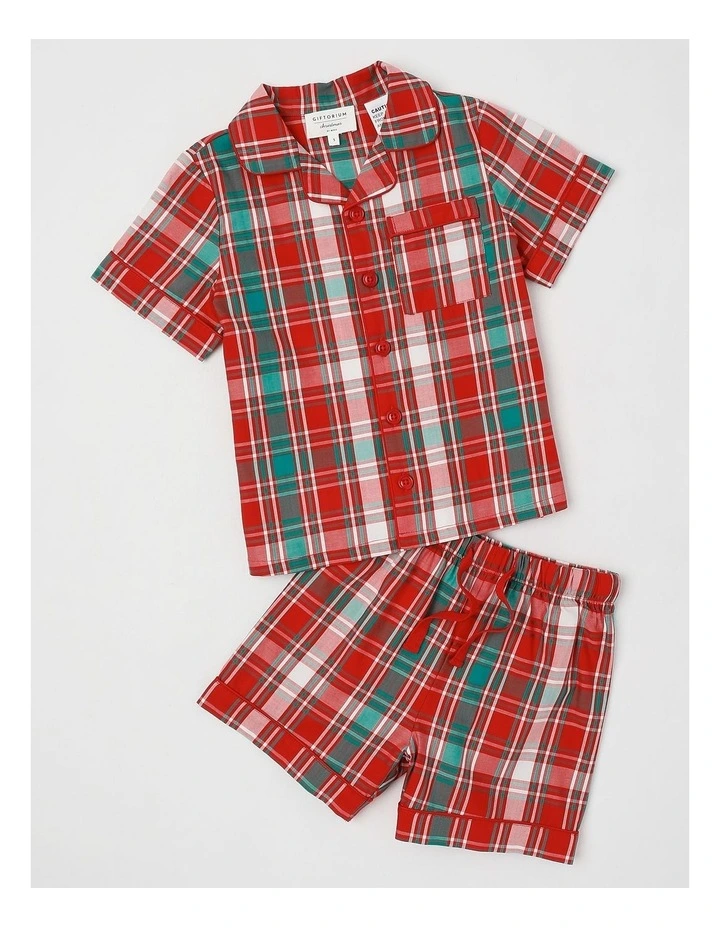 Myer Giftorium Tartan Pyjama in Assorted image 1