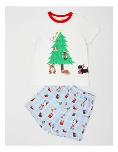 Myer Giftorium Furry Friends Pyjama in Assorted