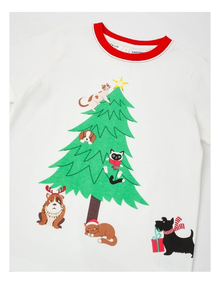 Myer Giftorium Furry Friends Pyjama in Assorted image 2