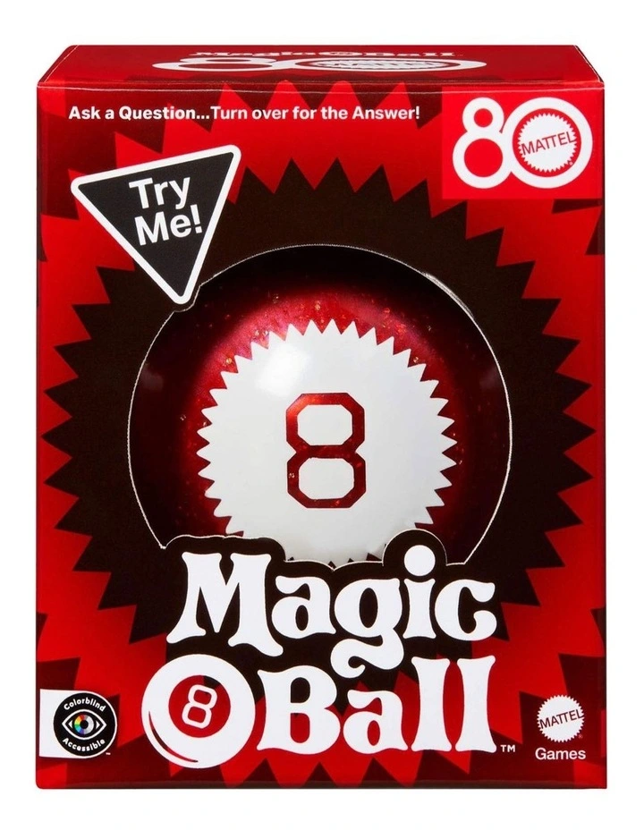 Magic 8 Ball Mattel 80th Anniversary Edition image 1