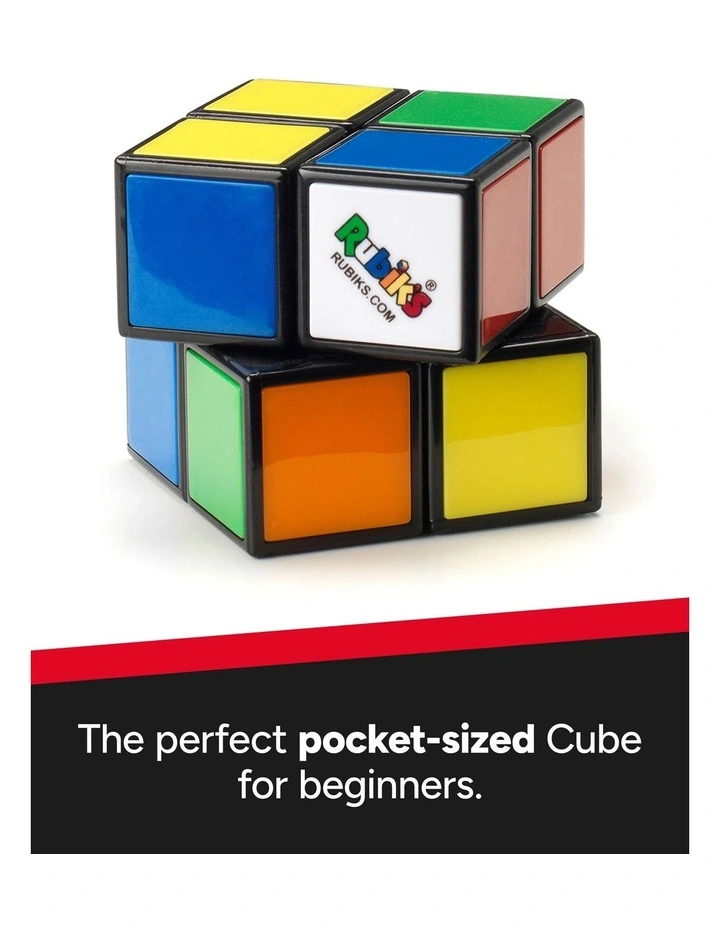 Mini Original 2x2 Rubik's Cube 3D Puzzle Fidget Cube image 2