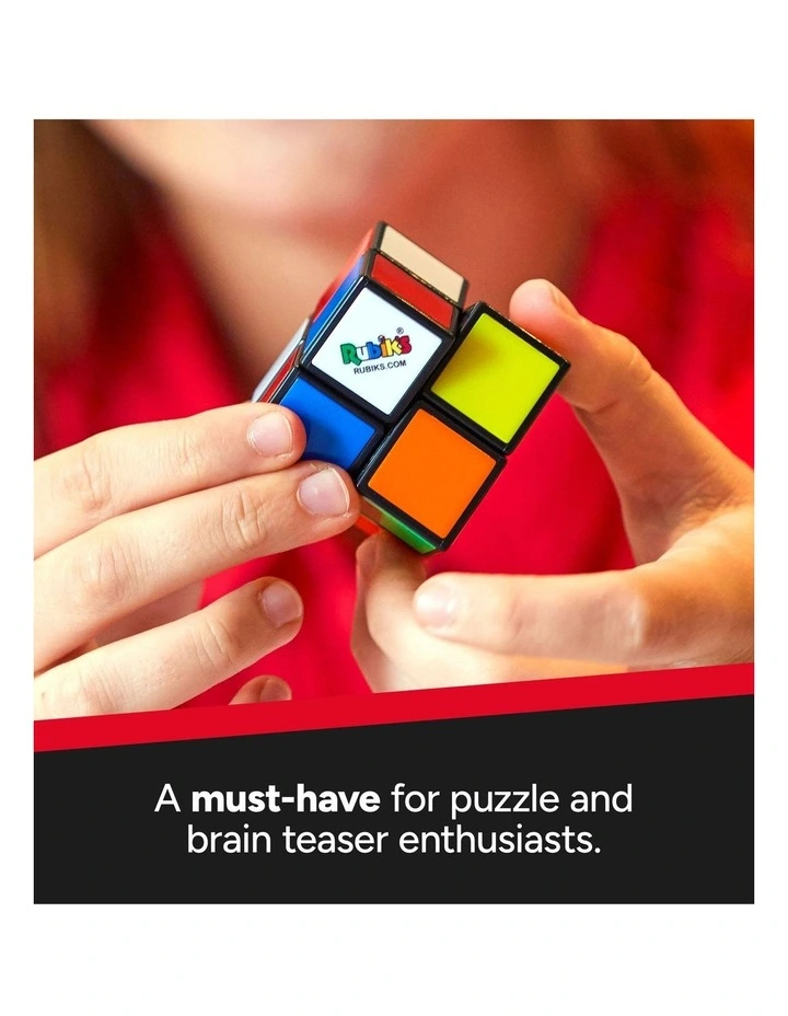 Mini Original 2x2 Rubik's Cube 3D Puzzle Fidget Cube image 3