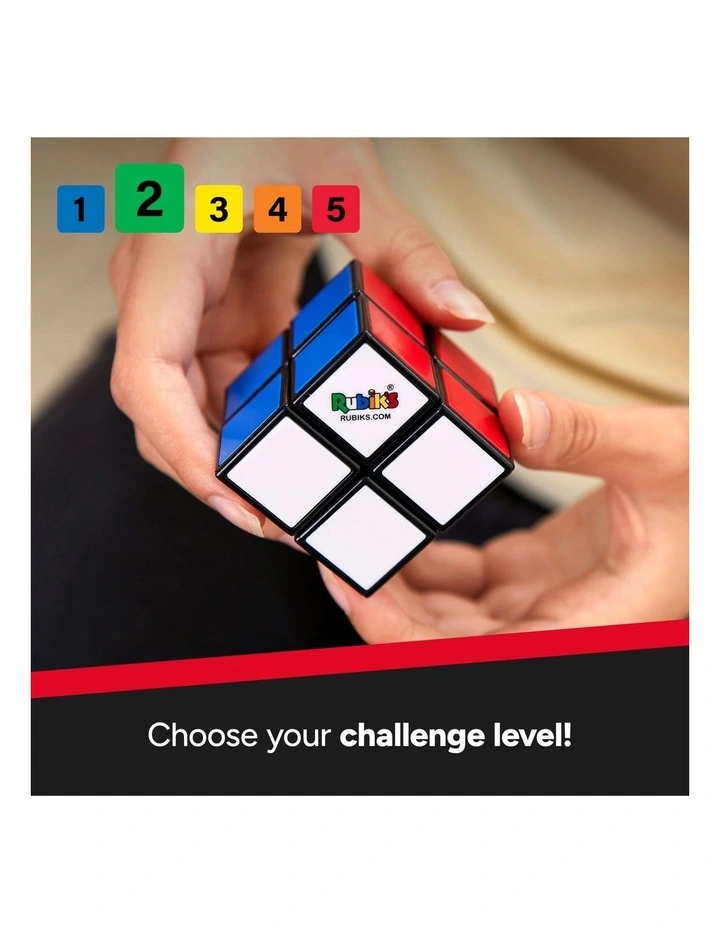 Mini Original 2x2 Rubik's Cube 3D Puzzle Fidget Cube image 6