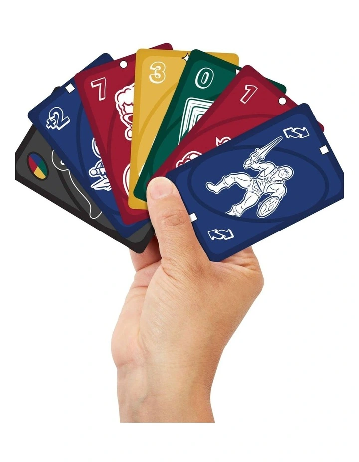 UNO Mattel 80th Ruby Red Card Game image 4