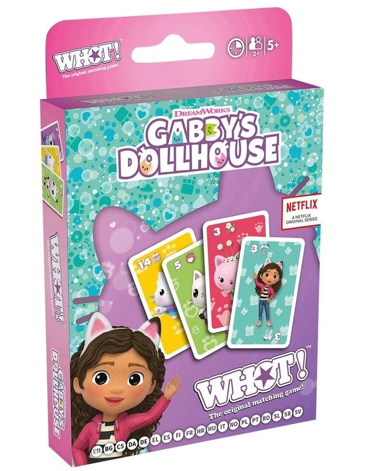 Gabby's Dollhouse WHOT! Playing Cards image 1