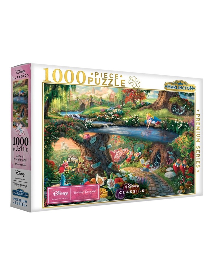 Kinkade Alice Wonderland 1000 Piece Puzzle Assorted