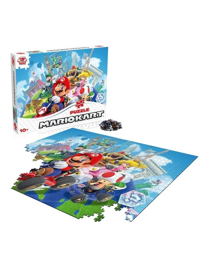 Mariokart Around the World 1000 Piece Puzzle image 2