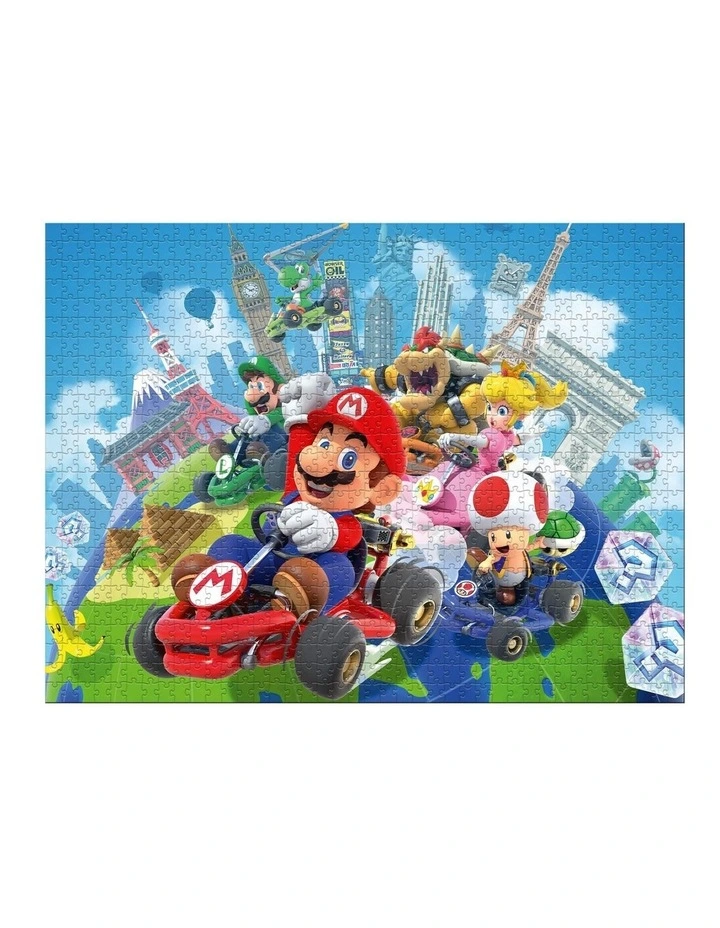 Mariokart Around the World 1000 Piece Puzzle image 3