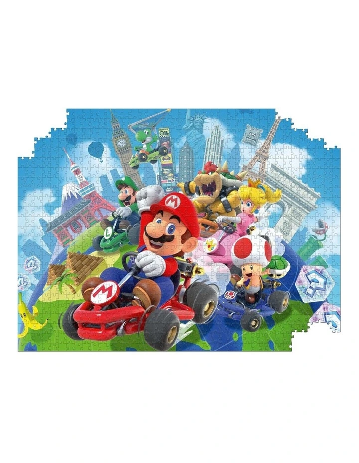 Mariokart Around the World 1000 Piece Puzzle image 4