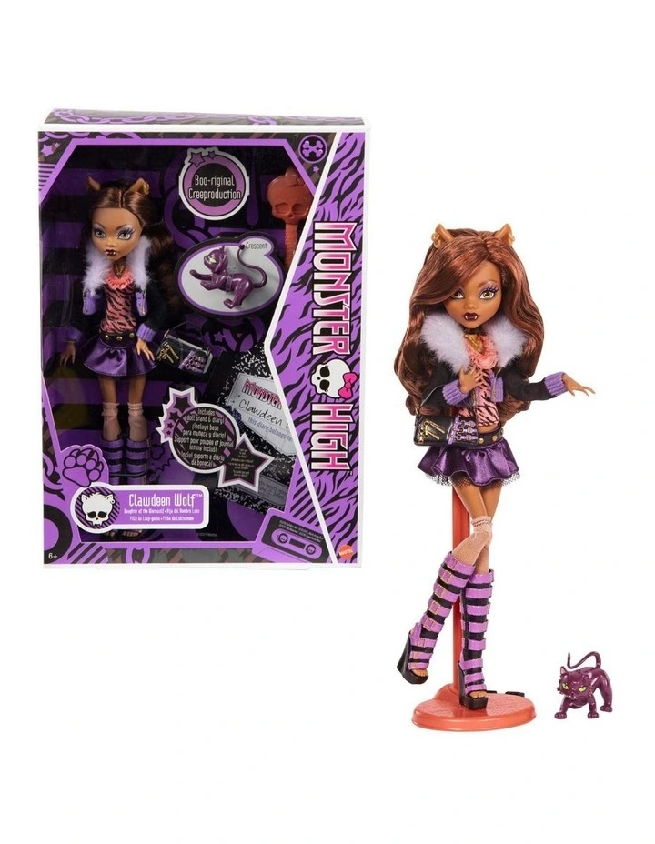 Clawdeen Wolf Reproduction Doll image 1