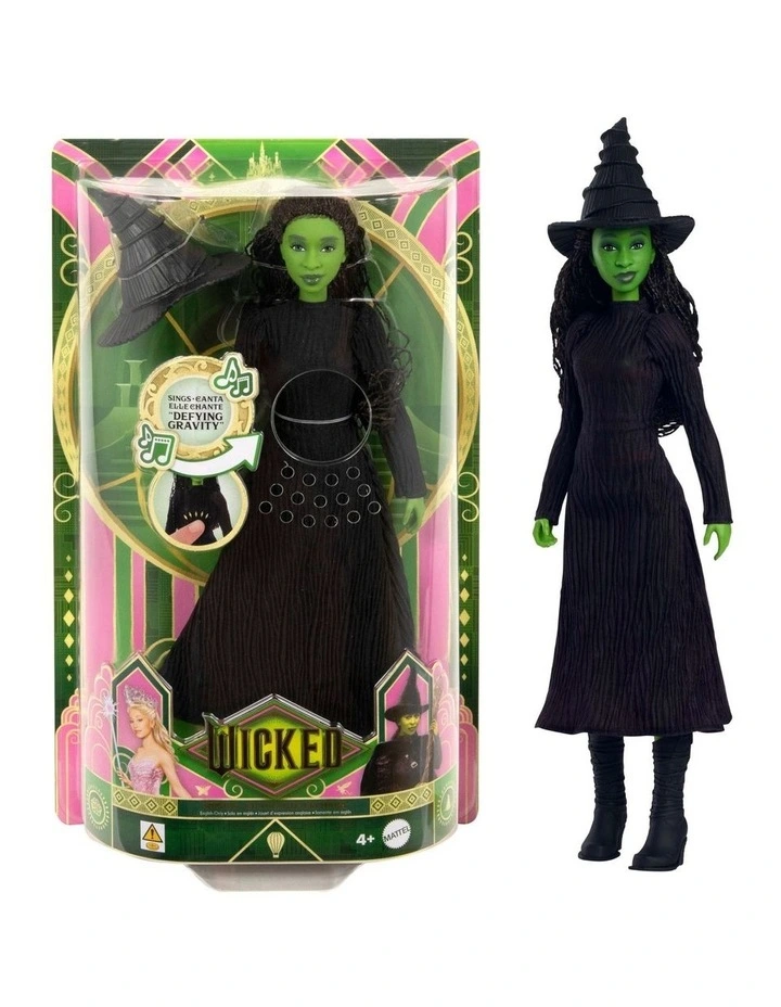 Singing Elphaba Fashion Doll & Accessories image 1