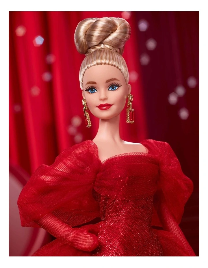 Barbie Signature Mattel 80th Anniversary Barbie Blonde Hair Doll image 3